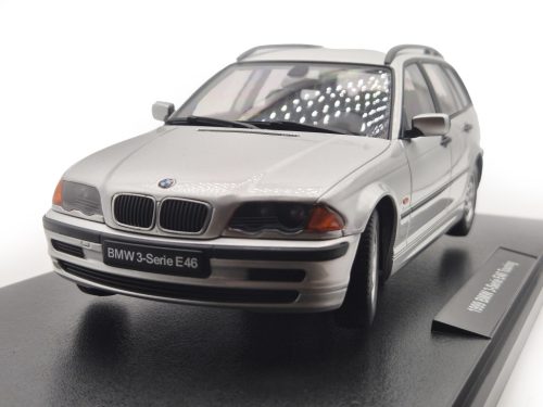 BMW E46 touring - strieborný - KK-Scale - 1:18