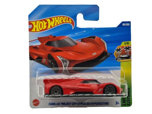 Hot Wheels Cadillac Project GTP Hypercar - Exotics 1/5 - 99/250 - Hot Wheels - model auta 1:64 