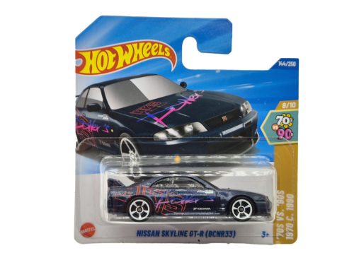 Hot Wheels Nissan Skyline GT-R (BCNR33) - '70s VS. '90s 8/10 - 144/250 - Hot Wheels - 1:64