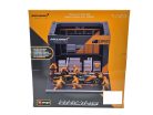 McLaren Pit Stop - boxová dioráma - MCL38 F1 #81 (2024) - Oscar Piastri - s mechanikmi - Bburago - 1:43