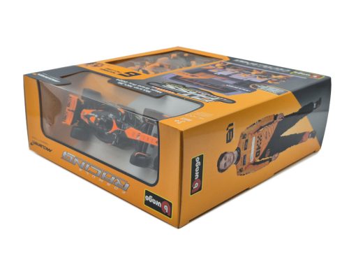 McLaren Pit Stop - boxová dioráma - MCL38 F1 #81 (2024) - Oscar Piastri - s mechanikmi - Bburago - 1:43