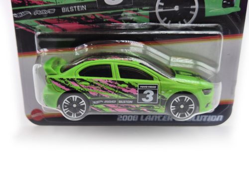 Hot Wheels 2008 Mitsubishi Lancer Evolution - Neon Speeders - Hot Wheels - model auta 1:64