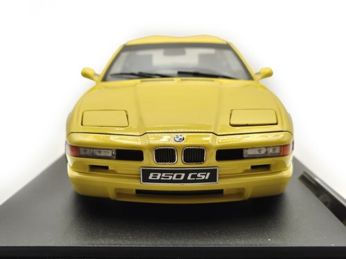 BMW E31 850 CSi (1990) - žltý - Solido - 1:18 zberateľský model