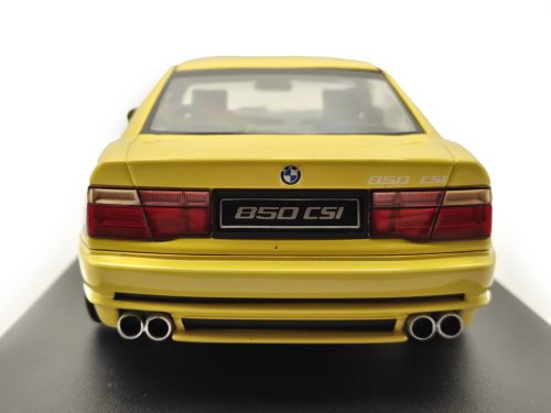 BMW E31 850 CSi (1990) - žltý - Solido - 1:18 zberateľský model