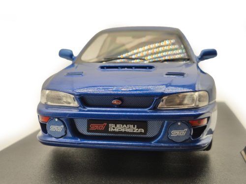 Subaru Impreza 22B (1998) - modrý - Solido - 1:18 zberateľský model