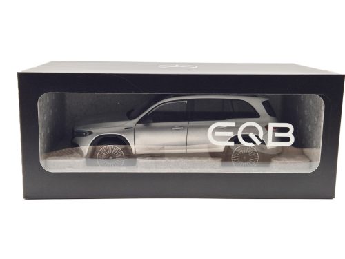 Mercedes Benz EQB (2021) - irídiová strieborná - NZG - 1:18