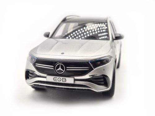 Mercedes Benz EQB (2021) - irídiová strieborná - NZG - 1:18
