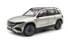 Mercedes Benz EQB (2021) - irídiová strieborná - NZG - 1:18