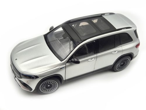Mercedes Benz EQB (2021) - irídiová strieborná - NZG - 1:18