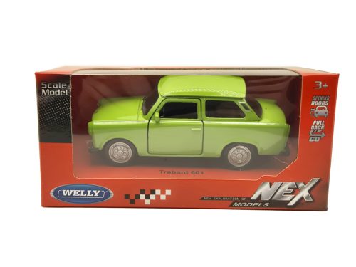 Trabant 601 - zelený - Welly - 1:34