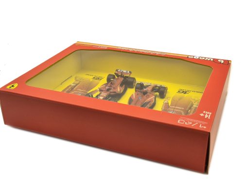 Ferrari SF-24 F1 set (2024) - #16 Charles Leclerc - #55 Carlos Sainz - Bburago - 1:43