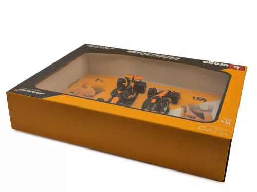 McLaren MCL38 F1 set (2024) - #4 Lando Norris - #81 Oscar Piastri - Bburago - 1:43