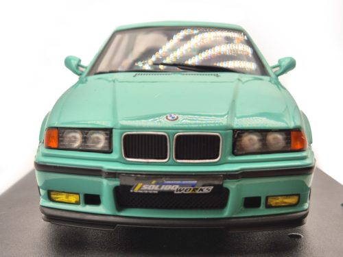 BMW E36 M3 Coupe (1991) - mentolová zelená - Solido - 1:18