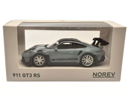Porsche 911 992 GT3 RS Coupe (2022) - meissen blue black - Norev - 1:43