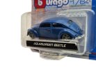 Volkswagen VW Beetle (1965) - modrá - Bburago - 1:64 1/64 model auto miniatúra (m02067)  kód produktu: m02067 značka: Bburago  mierka: 1:64 (matchbox veľkosť) Neotvárateľný, kvalitnejšia kategória modelového autíčka. Nový produkt, v blistri.  Miniatú