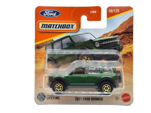 Ford Bronco (2021) - 30/125 - v blistri - Matchbox - 1:64