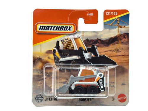 Skidster - bobcat nakladač - 121/125 - v blistri - Matchbox - 1:64