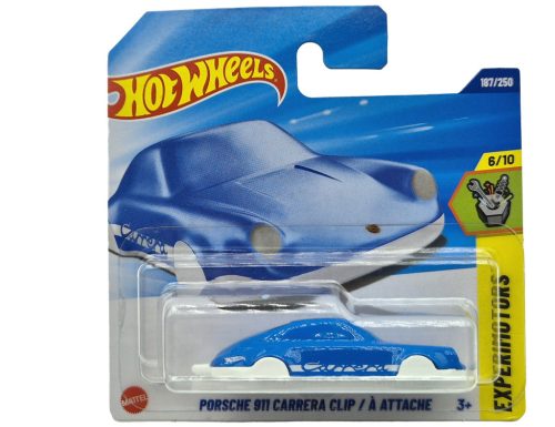 Hot Wheels Porsche 911 Carrera Clip - kľúčenka - Experimotors 6/10 - 187/250 - Hot Wheels - 1:64