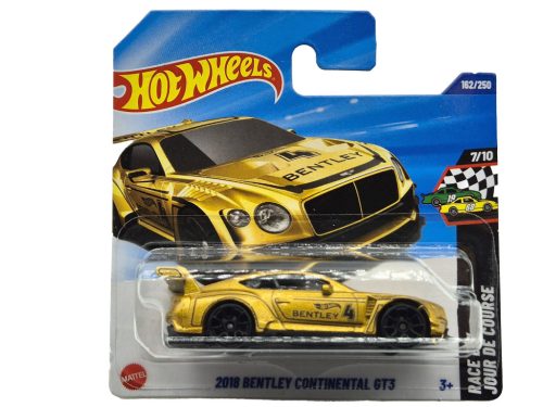 Hot Wheels 2018 Bentley Continental GT3 - Race Day 7/10 - 162/250 - Hot Wheels - 1:64