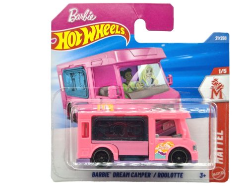 Hot Wheels Barbie Dream Camper - Mattel 1/5 - 21/250 - Hot Wheels - 1:64
