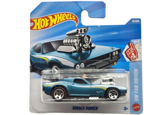Hot Wheels Rodger Dodger - HW Fan Driven 2/5 - 19/250 - Hot Wheels - 1:64
