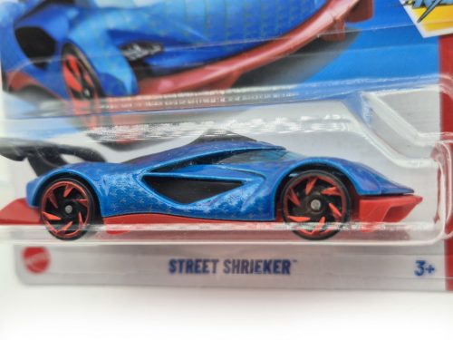 Hot Wheels Street Shrieker - modrá/červená - Hot Wheels Let