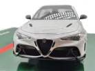 Alfa Romeo Giulia GTAm (2020) - trophy white / biela - Bburago - 1:18
