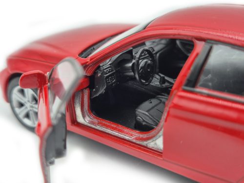 BMW F30 335i - červená - Welly - 1:34