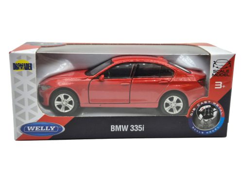 BMW F30 335i - červená - Welly - 1:34