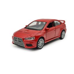 Mitsubishi Lancer Evolution X - červená - Welly - 1:34