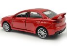 Mitsubishi Lancer Evolution X - červená - Welly - 1:34