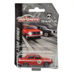 Dacia 1300 - červená - racing #89 - Majorette - 1:64