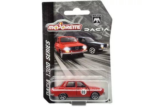 Dacia 1300 - červená - racing #89 - Majorette - 1:64