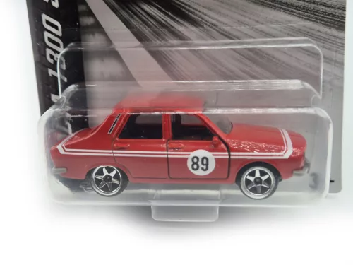 Dacia 1300 - červená - racing #89 - Majorette - 1:64