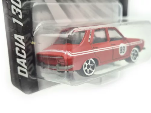 Dacia 1300 - červená - racing #89 - Majorette - 1:64