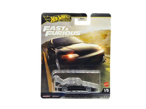 Hot Wheels Premium Fast and Furious - Halálos iramban 1/5 - 1993 Honda Civic Coupe - Hot Wheels - 1:64