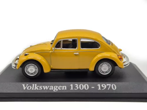 Volkswagen VW Beetle 1300 (1970) - žltý - Edicola - 1:43 model autíčka