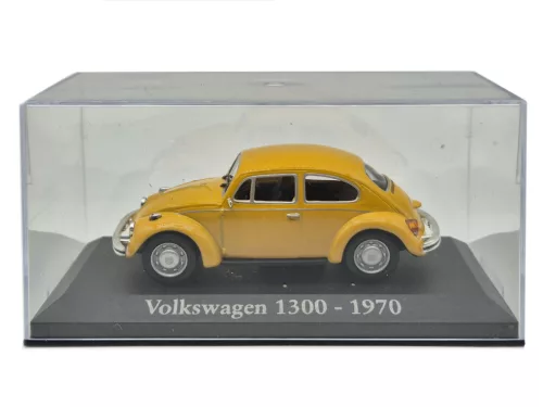 Volkswagen VW Beetle 1300 (1970) - žltý - Edicola - 1:43 model autíčka