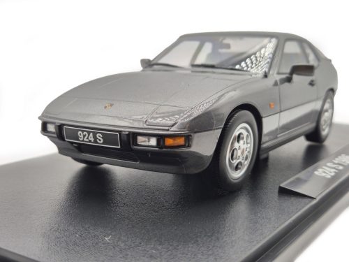 Porsche 924S coupe (1986) - metalická sivá - KK-Scale - 1:18