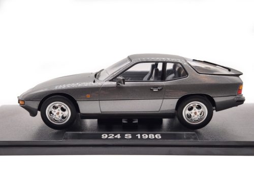 Porsche 924S coupe (1986) - metalická sivá - KK-Scale - 1:18