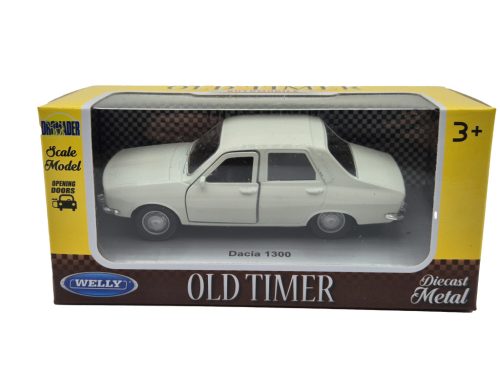 Dacia 1300 - biela - Welly - 1:34 model autíčka