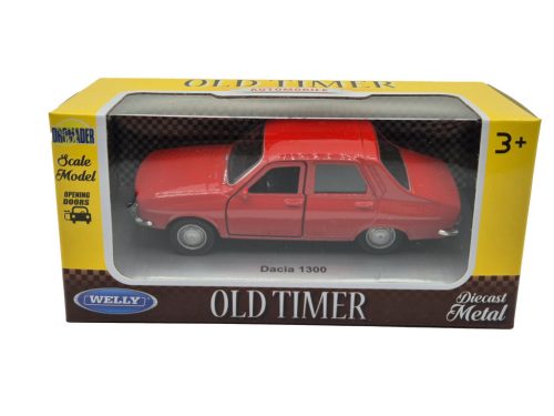 Dacia 1300 - červená - Welly - 1:34