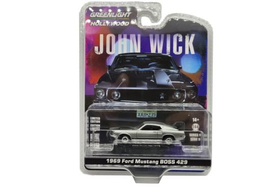 Ford USA Mustang Boss 429 coupe (1969) – John Wick – Greenlight – 1:64