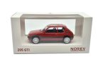 Peugeot 205 GTI 1.6 (1984) – červený – Norev – 1:43