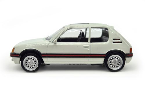 Peugeot 205 GTI 1.6 (1986) – biely – Norev – 1:43