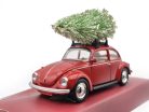 Volkswagen VW Beetle (Chrobák) – s vianočným stromčekom – v darčekovej krabici – Norev – 1:43