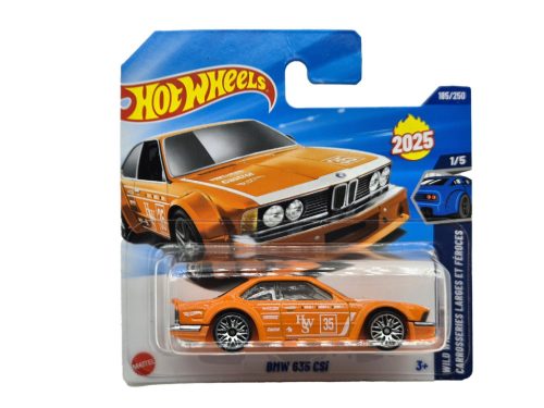 Hot Wheels BMW 635 CSi - Wild Widebody 1/5 - 185/250 - oranžová - Hot Wheels - 1:64