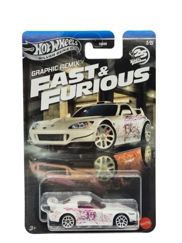 Hot Wheels Graphic Remix - Fast and Furious - 2 Fast 2 Furious 1/5 - Honda S2000 - Hot Wheels - 1:64