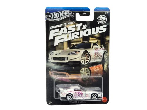 Hot Wheels Graphic Remix - Fast and Furious - 2 Fast 2 Furious 1/5 - Honda S2000 - Hot Wheels - 1:64