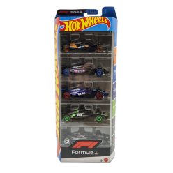  Hot Wheels – 5-dielna sada áut – Formula 1 – F1 – Hot Wheels – 1:64